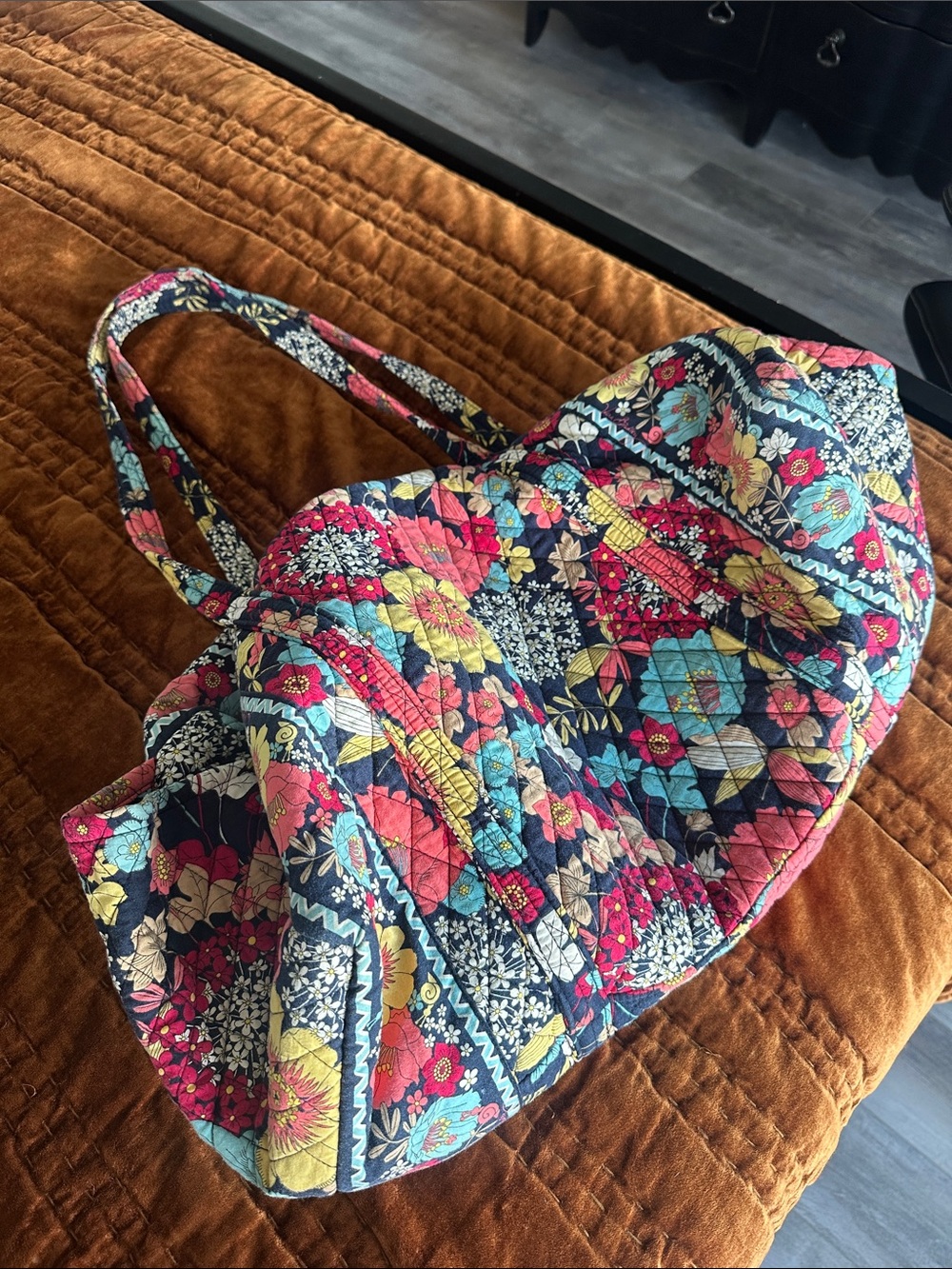 Vera Bradley Quilted Duffle Bag